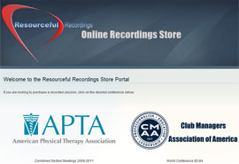 Click for Resourceful Recordings Webstore